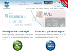 Tablet Screenshot of antivirussales.com